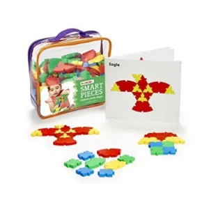 Twinkle Me - Educational Smart Interlocking Toy Creative Plastic Puzzle Pieces. Great for Occupational Therapy, Preschool Toys and Fine Motor Skill Development. 1:1 Scale Instruction Booklet