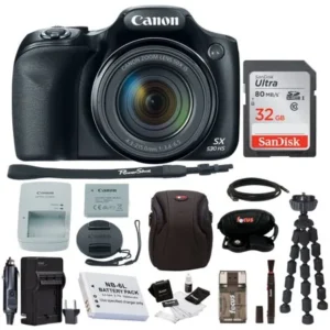Canon Powershot SX530 HS Camera with 32GB Deluxe Accessory Kit