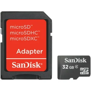 Sandisk Sdsdq-032g-a46a Microsdhc Card With Sd Adapter (32gb)