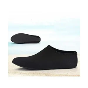 Barefoot Water Skin Shoes, Epicgadget(TM) Quick-Dry Flexible Water Skin Shoes Aqua Socks for Beach, Swim, Diving, Snorkeling, Running, Surfing and Yoga Exercise (Black, XL. US 9-10 EUR 40-41)