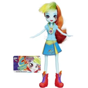 my little pony equestria girls rainbow dash friendship games doll