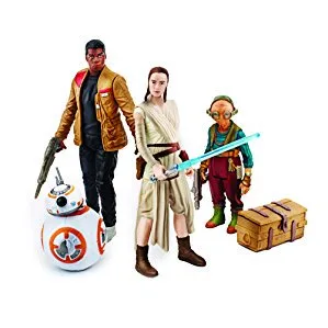 Star Wars: The Force Awakens Takadona Encounter Action Figure 4-Pack (Rey, Finn, Maz Kanata, and BB-8)