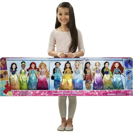 Disney Princess Shimmering Dreams Collection 11 Pack