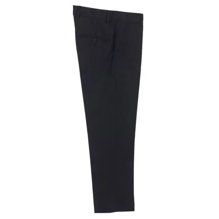 Boys Black Flat Front Formal Special Occasion Dress Pants 8-18