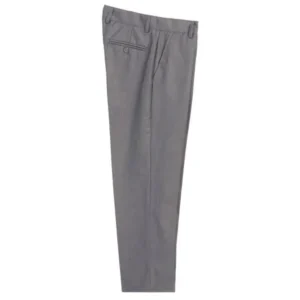 Boys Gray Flat Front Formal Special Occasion Dress Pants 8-18
