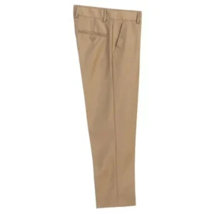 Little Boys Khaki Flat Front Formal Special Occasion Dress Pants 2T-7