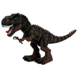 Dinosaur Century Tyrannosaurus Rex T-Rex Battery Operated Toy Dinosaur Figure w/ Realistic Movement, Lights and Sounds (Colors May Vary)