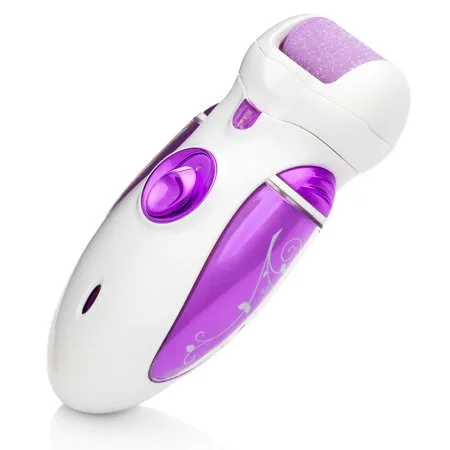 Electric Callus Remover and Shaver by Naturalico - Best Rechargeable Pedicure Foot Care File Tool - Remove Dead, Hard, Cracked Skin and Reduce Calluses on Feet in Just Seconds - Spa Like Results