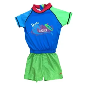 Speedo Toddler Boys Surfs Up Polywog Swimming Suit Swim Trainer Flotation M-L