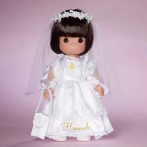 Personalized Doll - Precious Moments First Communion Gift - Available In Different Hair Colors