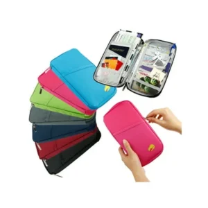 Travel Trip Passport Credit ID Card Cash Organizer Wallet Purse Holder Case Document Bag