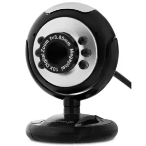 Fosmon HD 12.0 MP 6 LED USB Webcam Camera with Mic & Night Vision for Desktop PC Laptop