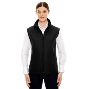 Ash City 78028 Ladies Techno Lite Activewear Vest -Black -Small