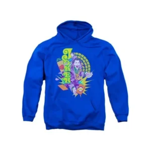 DC Comics Joker Raw Deal Adult Pull-Over Hoodie