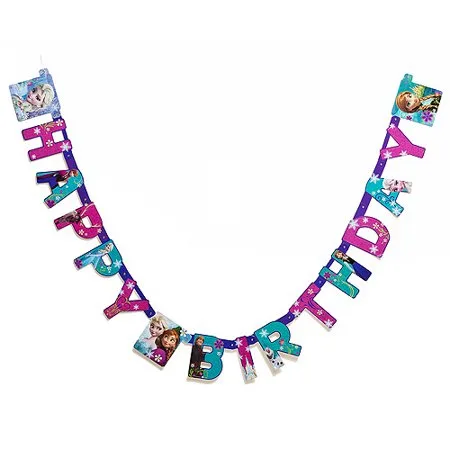 Frozen Birthday Party Banner, Party Supplies
