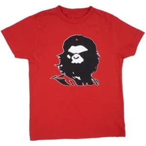 SSUR Rebel Ape Kids Regular Fit T-Shirt Red S-L Streetwear Boys Tee Fashion Top