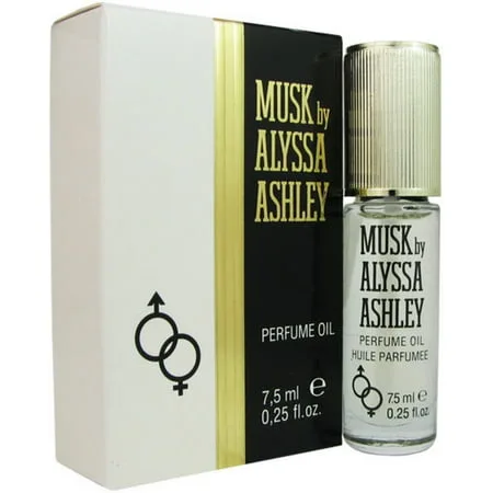 Musk By Alyssa Ashley Perfume Oil For Women 0.25 oz