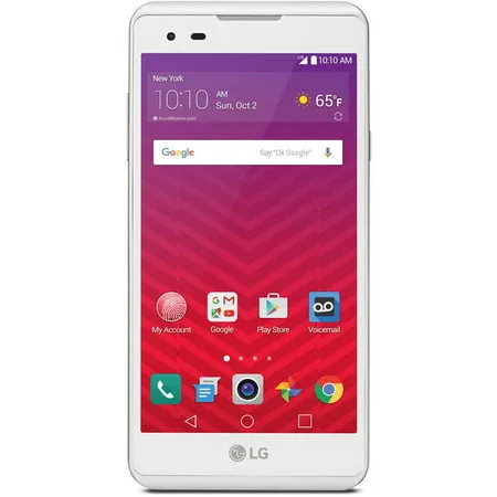 Virgin Mobile LG Tribute HD 16GB Prepaid Smartphone, White
