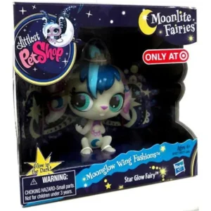 Littlest Pet Shop Moonglow Wing Fashions Star Glow Fairy Figure