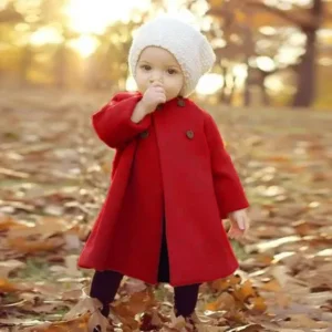 BinmerÂ® Hot Sale Autumn Winter Girls Kids Baby Outwear Cloak Button Jacket Warm Coat Clothes