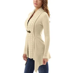 BinmerÂ® Hot Sale Womens Long Sleeve Sweater Tops Casual Irregular Knitted Cardigan Outwear Coats