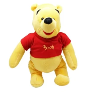 Disney's Winnie the Pooh Classic Red Shirt Medium Size Kids Plush Toy (16in)