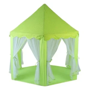 Popup Princess Tent Play Tent Foldable Children Tents for Play Hexagonal Type Game Playing Princess Castle Camping Toy Chrismas Gift