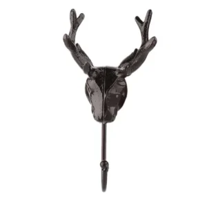 European Style Wall Hook Elegant Design Clothing Store Display Racks Coat Robe Hooks Deer Shape Mounted Hanger On Clearance