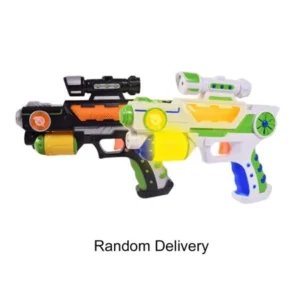 NEW Popular Children Role Play Games Electric Toy Gun Luminous Flash Light Music Eight Kinds of Image Voice Projection Gun Boys Like Gift