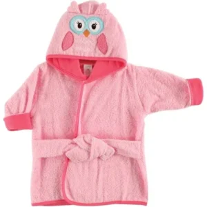 Luvable Friends Woven terry animal bathrobe (baby boys or baby girls unisex)