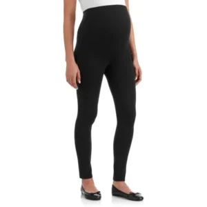 Oh! Mamma Full Panel Maternity Leggings -- Available in Plus Size