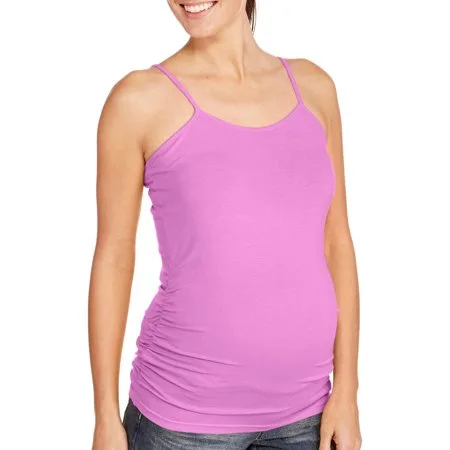 Oh! Mamma Maternity Basic Cami with Side Ruching