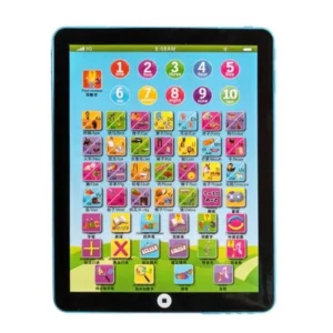 Tablet Pad Computer For Kid Children Learning English Educational Teach Toy Toys Gifts Blue