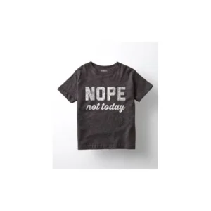 Nope Not Today Funny Kid Humor Style Fashion Novelty Cool Fun-Youth T-Shirt