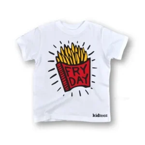 Fry Day Funny Food French Fry Humor Foodie Novelty Fashion Kids Youth T-Shirt