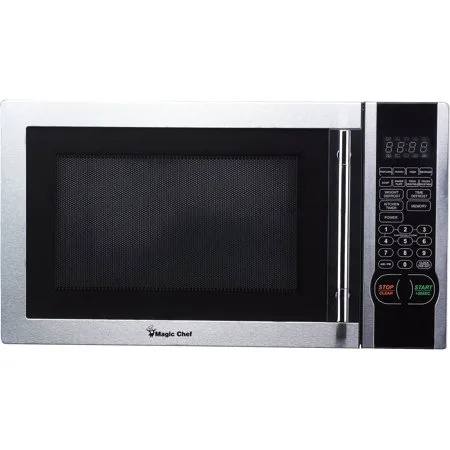 Magic Chef 1.1 cu. ft. Digital Microwave, Stainless Steel