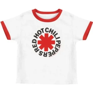Red Hot Chili Peppers Boys' Asterisk Logo Toddler Tee Childrens T-shirt White