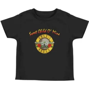 Guns N Roses Boys' Sweet Child O Mine Childrens T-shirt Black