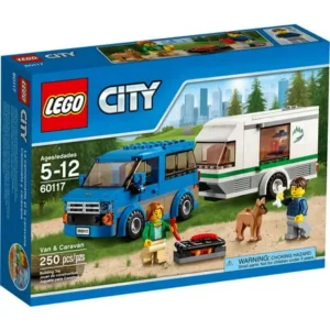 LEGO City Great Vehicles Van & Caravan 60117