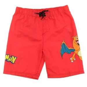 InGear Boys Pokemon Character Swim Trunk Shorts (Charizard (Red), Size 12/14)
