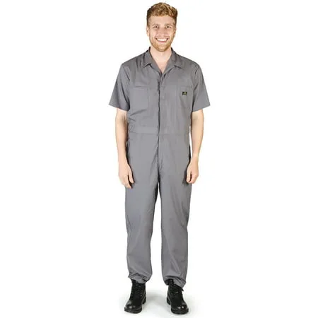 Natural Workwear - Mens Short Sleeve Basic Blended Work Coverall - Includes Big & Tall Sizes - 7 Colors - Look professional and feel confident in any situation - 30 Day Guarantee - FREE SHIPPING