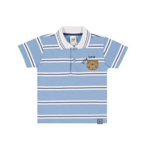 Baby Boy Polo Style Shirt Striped Tee Pulla Bulla Sizes 3-12 Months
