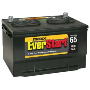 EverStart Maxx Lead Acid Automotive Battery, Group Size 65N (12 Volt/850 CCA)