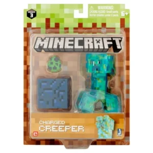 Jazwares Minecraft Series 3 Charged Creeper Figure 6+