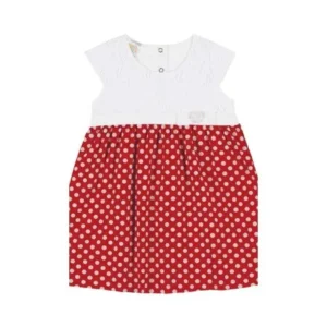 Pulla Bulla Baby Girl Dress Infant Polka Dot Sundress Sizes 3-12 Months