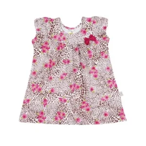 Baby Girl Dress Cheetah Print Infants Pulla Bulla Sizes 3-12 Months