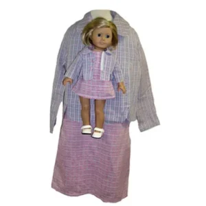 Matching Girl And Doll Clothes Designer Suit Size 10