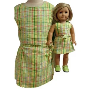 Matching Girl and Dolls Clothes Skort Size 6 - ON SALE