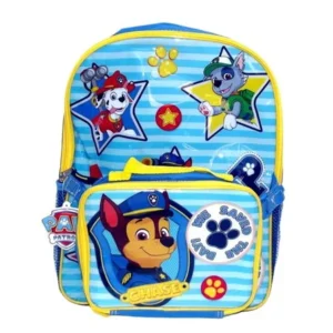Paw Patrol Boys' We Save The Day 15 Inch Backpack with Lunch Kit