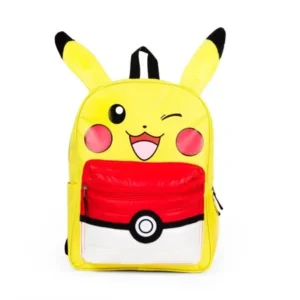 Pikachu 16 Kids Licensed Backpack with Puffed Pocket